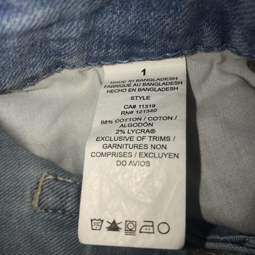 Garage Jean Shorts - Picture 4 of 4